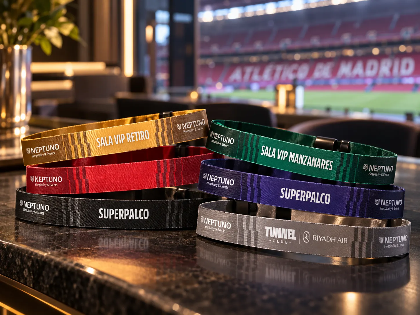 Pulseras VIP del Metropolitano